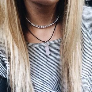 Stone Choker Necklace