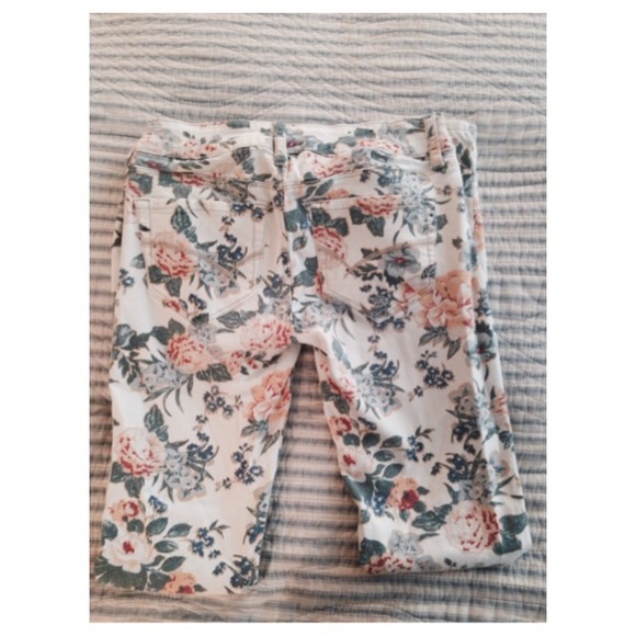 Floral jeans ☄ Bullhead Black - Picture 2 of 4