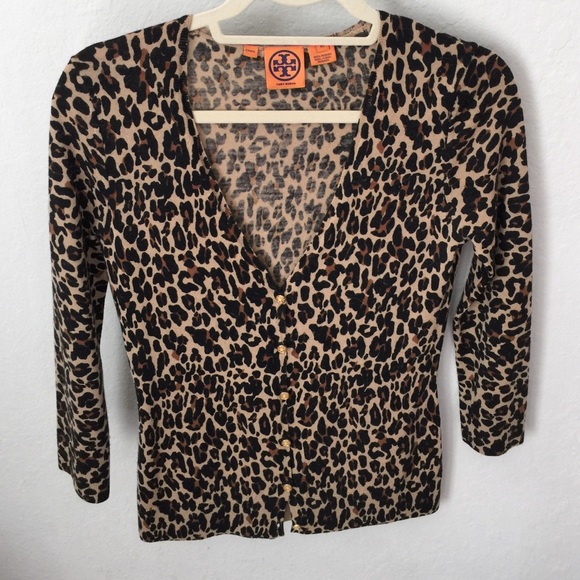 Tory Burch 3/4 sleeve cardigan