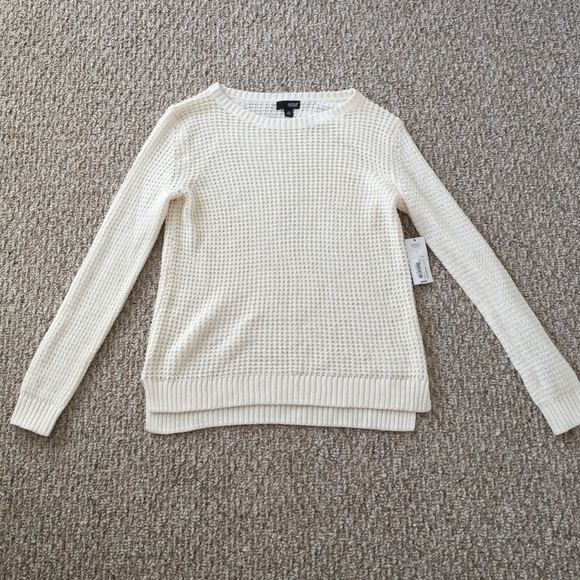 Ivory knit sweater