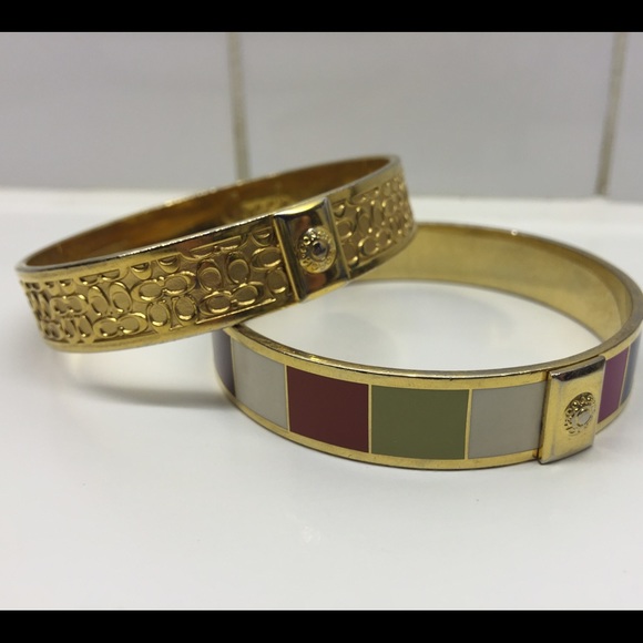 Coach Jewelry - Coach bangle set