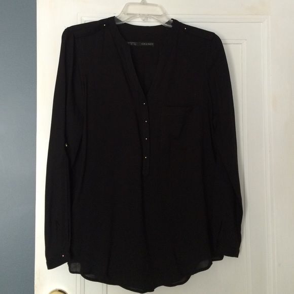 Black Zara Blouse