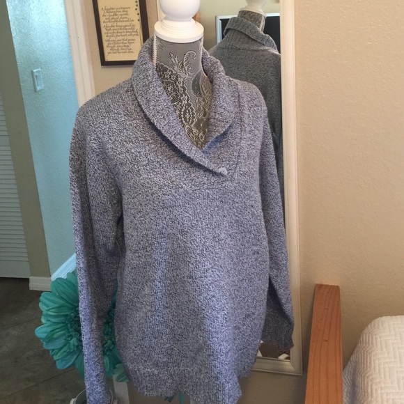 🤑Blue knit sweater