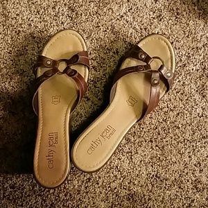 Cathy Jean wedge sandals