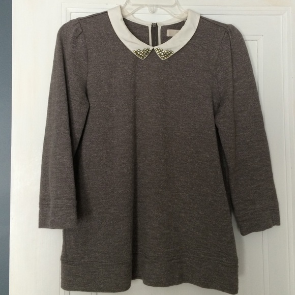 Ann Talyor Loft Embellished Sweatshirt