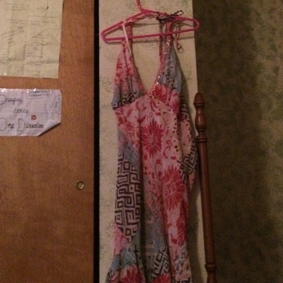 Pink floral dress - Picture 1 of 1