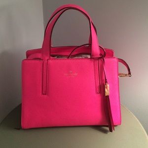 Kate Spade Dominique grey street purse