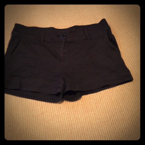 Black shorts