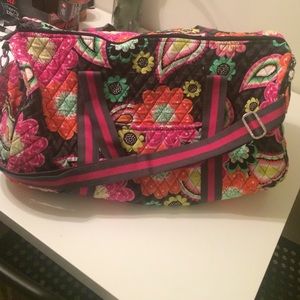 Vera Bradley Round Duffel travel bag