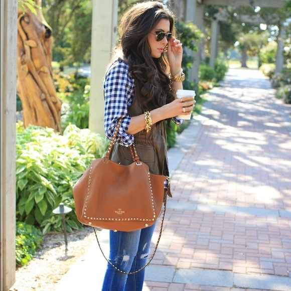 J Crew Gingham Perfect Shirt
