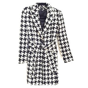 bebe Houndstooth Coat