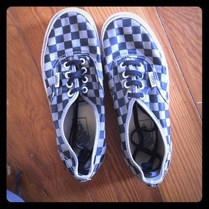 Checkered vans