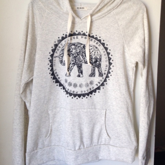 White Elephant Hoodie