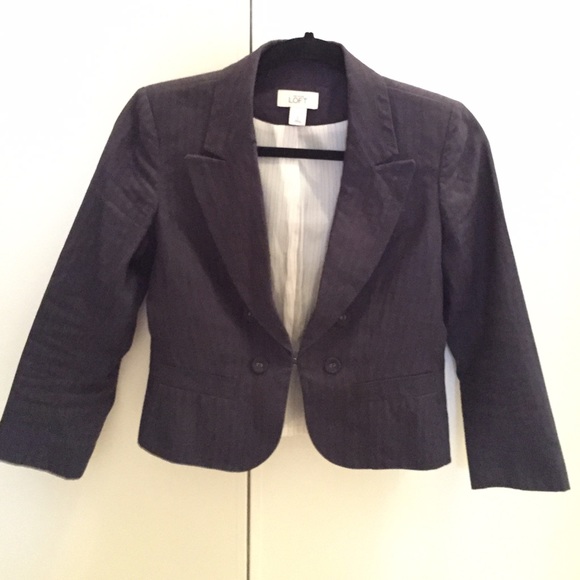 Navy Blue LOFT Blazer
