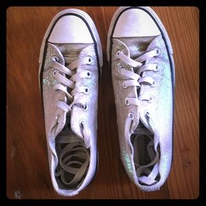 Glitter converse