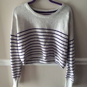 Aeropostale cropped style sweater