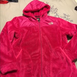 North Face Osito Hooded Jacket - Pink