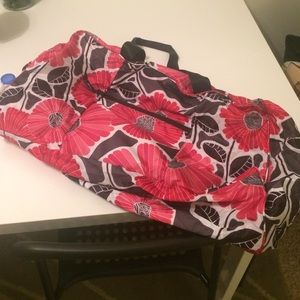 Vera Bradley foldable duffle bag