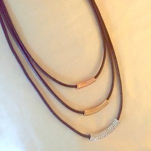 Three layered necklace