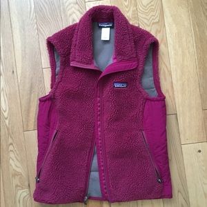 Pink/purple Patagonia Vest