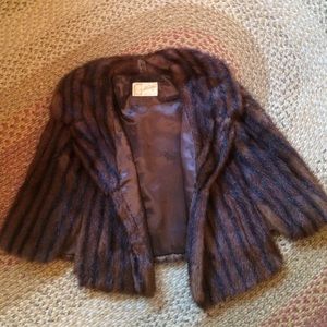 Mink cape