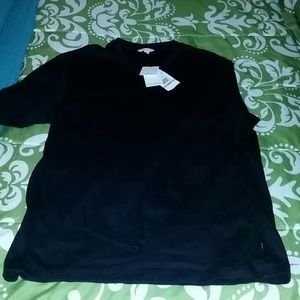 MEN'S CALVIN KLEIN BLACK LONG SLEEVE T