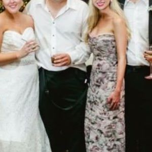 Beautiful floor length BCBG MAXAZRiA gown