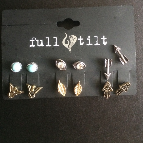 Full Tilt 6 Pack of Earrings