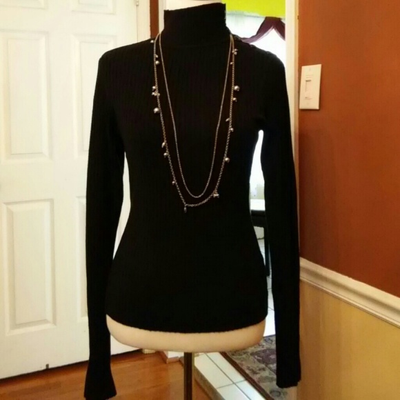 Worthington Black turtleneck sweater