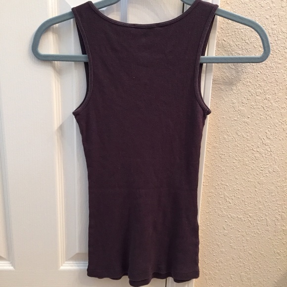 Express Beaded Gray Tank - Picture 3 of 3