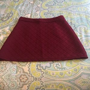 Cranberry mini skirt size M