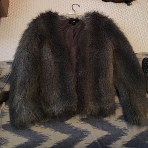 FAB H&M fur coat!