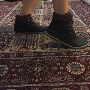 Vegan Leather High Top City Sneaker