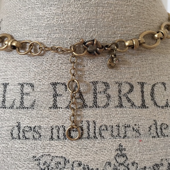 J. Crew Crystal Cluster Necklace - Picture 2 of 3