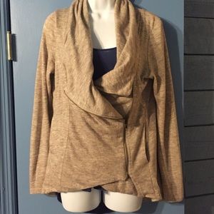 Cross Zip sweater jacket