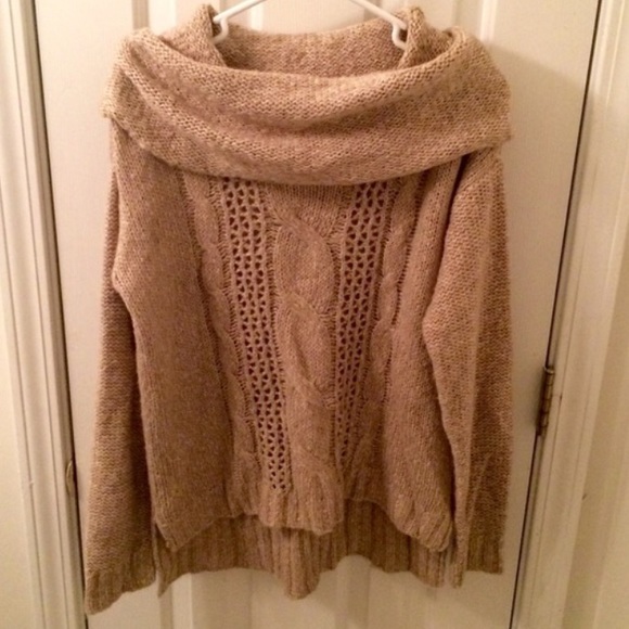 Cowl neck sweater
