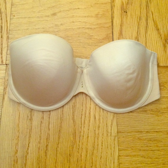 Victoria's Secret Nude/beige Strapless Multi-Way