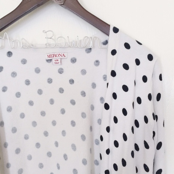 Morona Polka Dot Cardigan