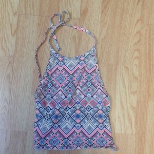 Aztec crop top