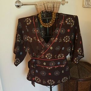 Kimono Wrap Blouse