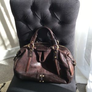 Cole Haan Brown Leather Satchel