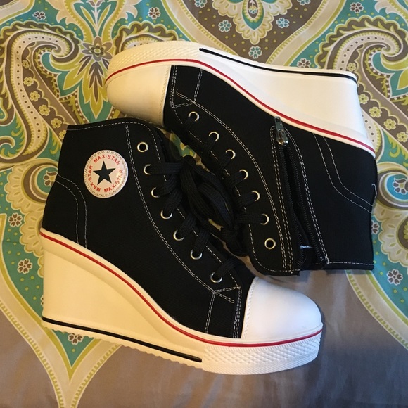 Converse high top wedge