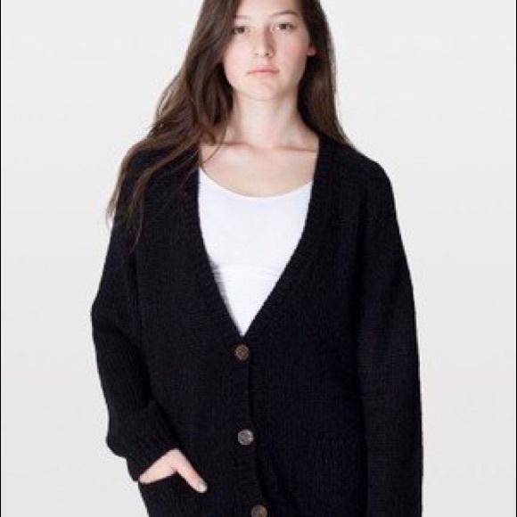 Mohair Loose Cardigan - Picture 2 of 2