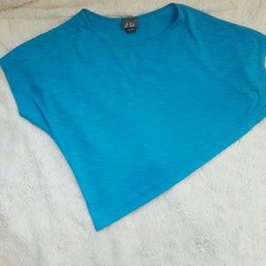 Asymmetrical crop top