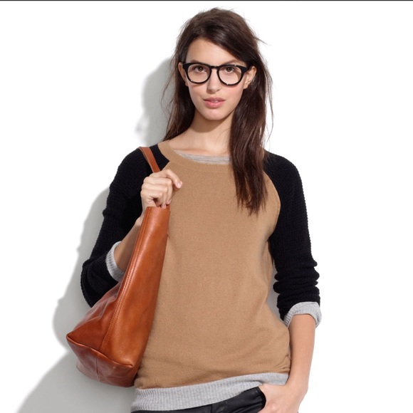 Madewell Sweaters - Madewell Wafflestick Colorblock Sweater
