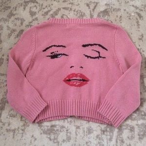 Wink Betsey Johnson cropped cardigan