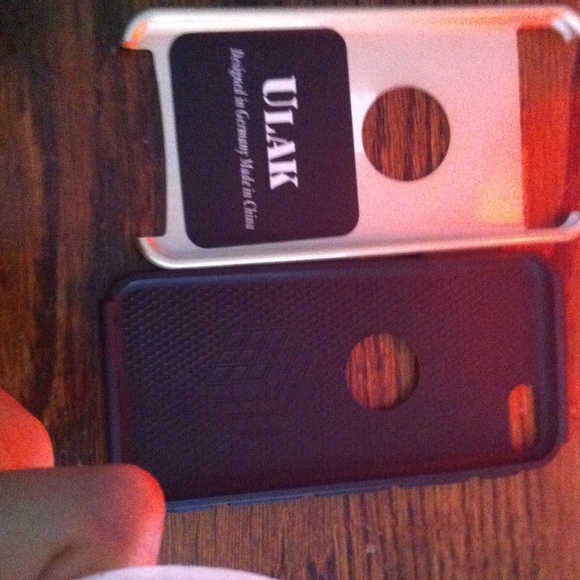 Ipod 5 Ulak case (hydrid) champane-black