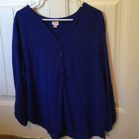 Royal blue tunic