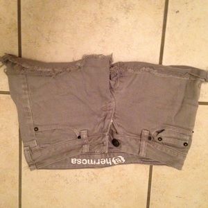 Pacsun Bullhead Hermosa Grey Shorts - Size 00