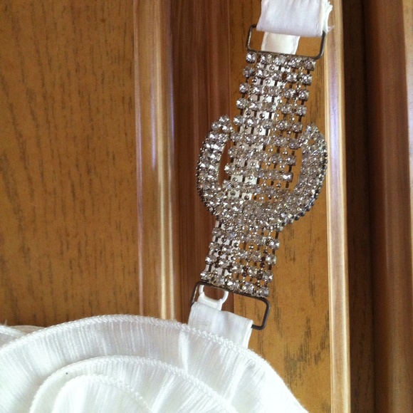 Ruffle rhinestone corset - Picture 2 of 2